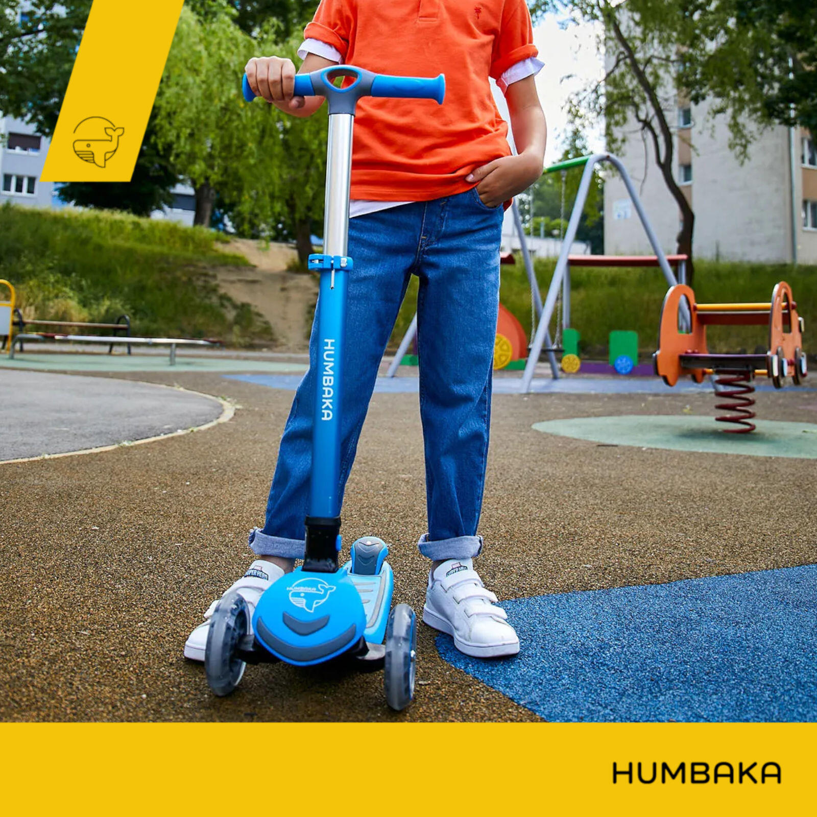 Driewielige kinderscooter HUMBAKA Mini T 7/7