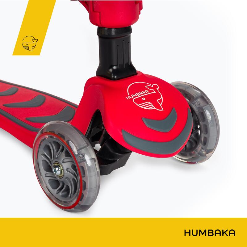 HUMBAKA Mini Y driewielige kinderscooter