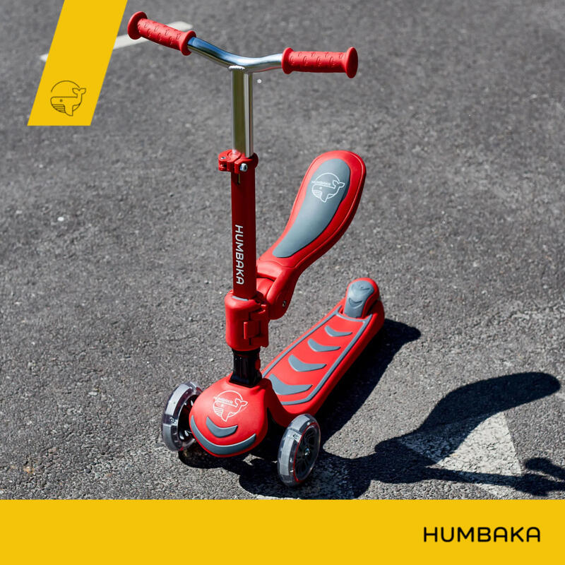 HUMBAKA Mini Y driewielige kinderscooter