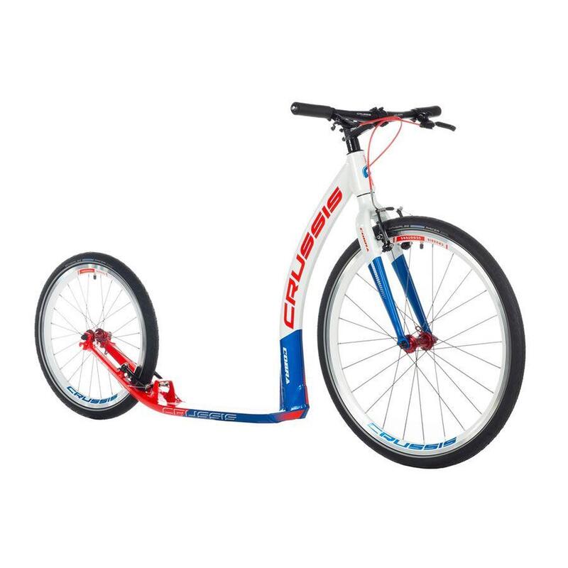 Trottinette COBRA 4.4 Blanc/Bleu/Rouge