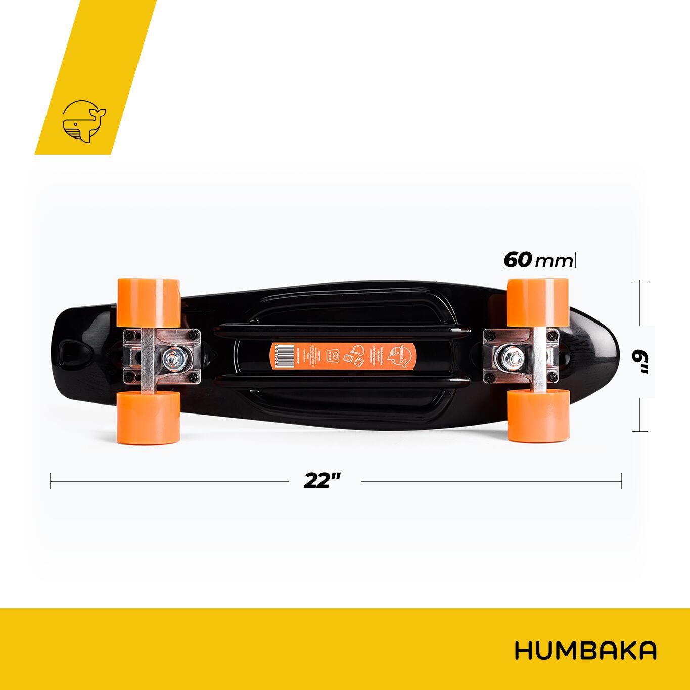 Skate infantil baleia jubarte 2/7