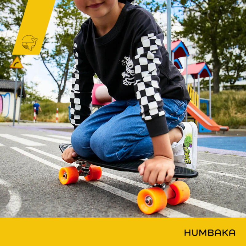 Skateboard complet skateboard adulți Humbacka negru