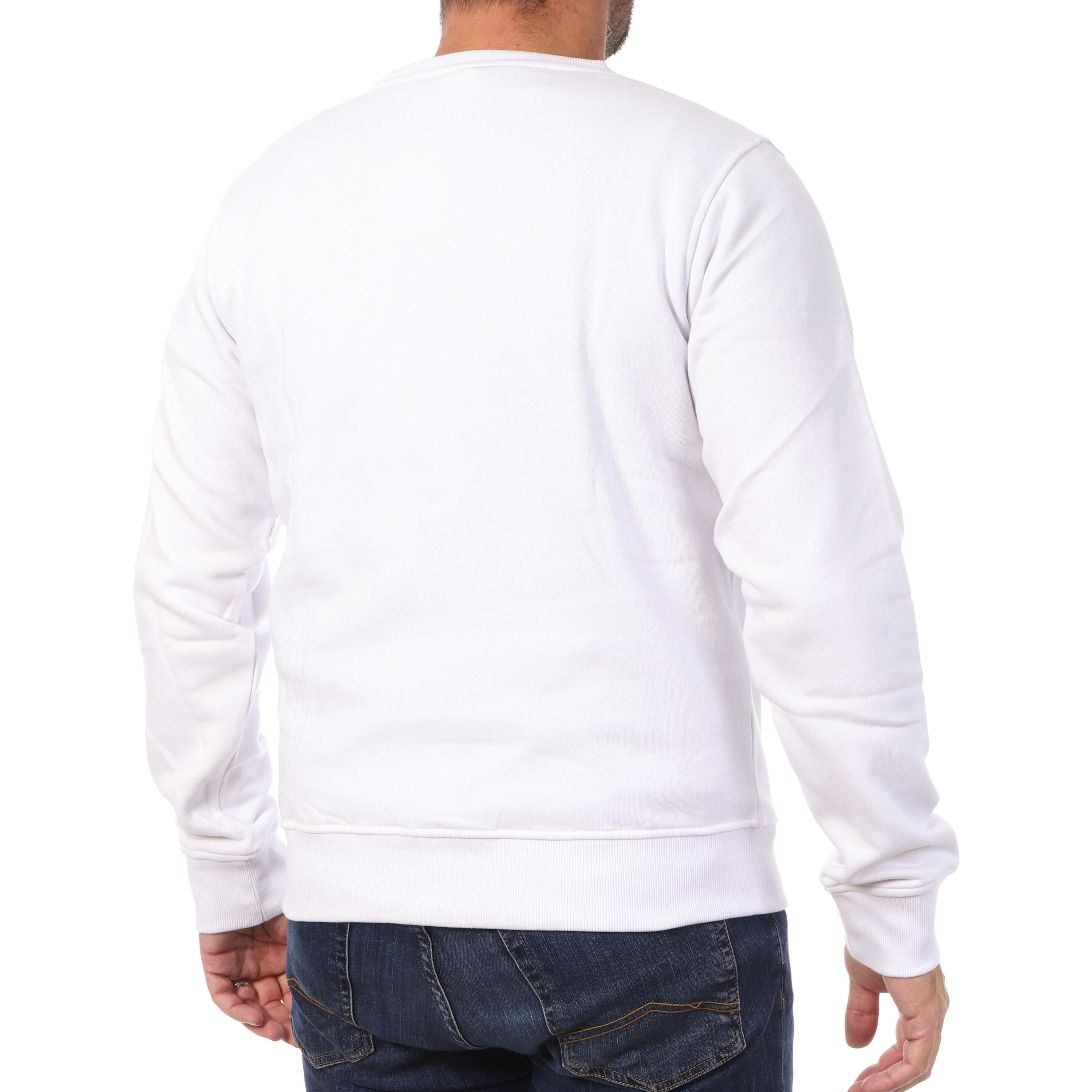Sweat Blanc Homme Olympique de Marseille G23025T 3/3