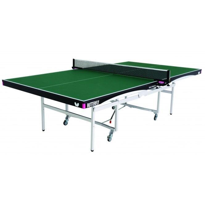 BUTTERFLY Butterfly Space Saver 25 Rollaway Table Tennis Table Green
