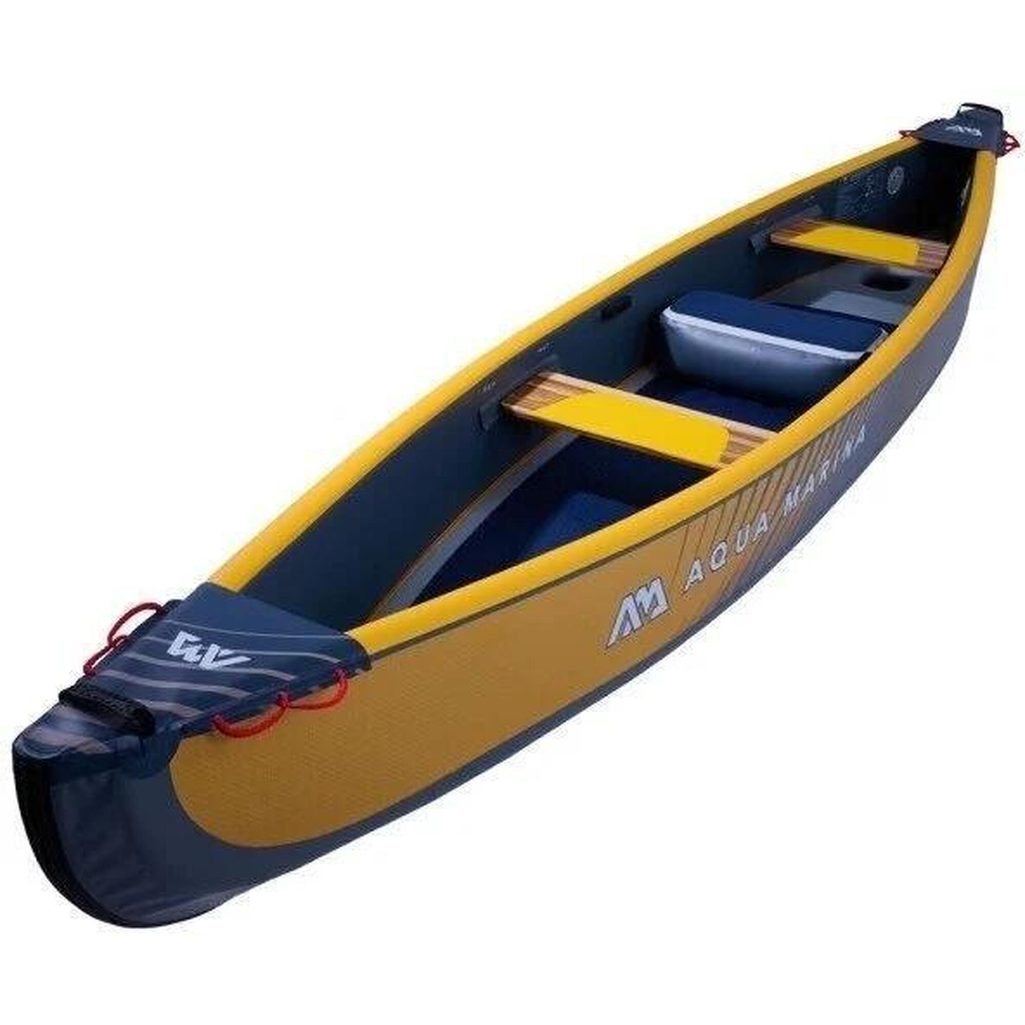 Canoa Aqua Marina Tomahawk Air-C Modello 2024 - Canoa Gonfiabile 3 Posti