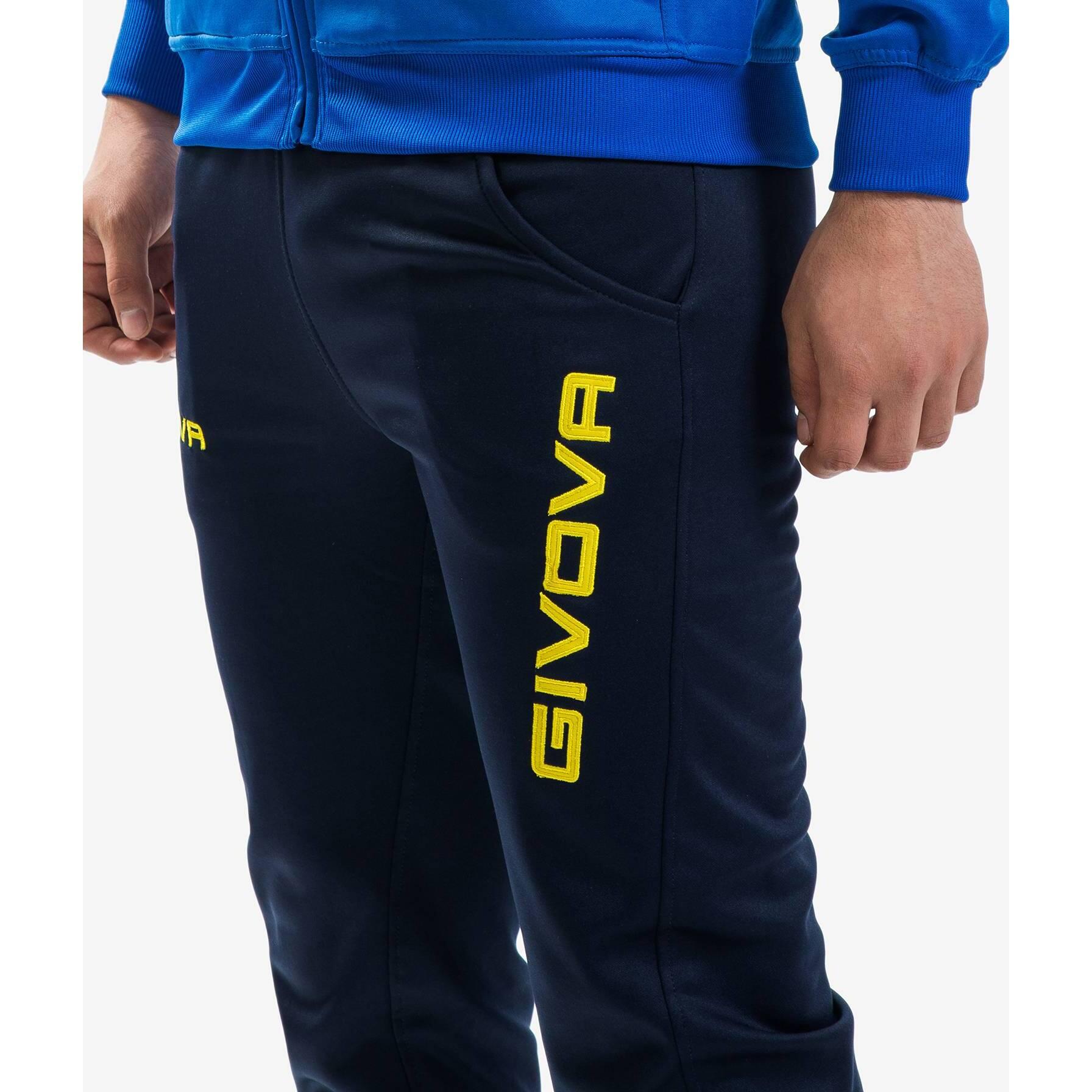 Givova Tuta One Full Zip Polarfleece 2XS chłopcy 3/4