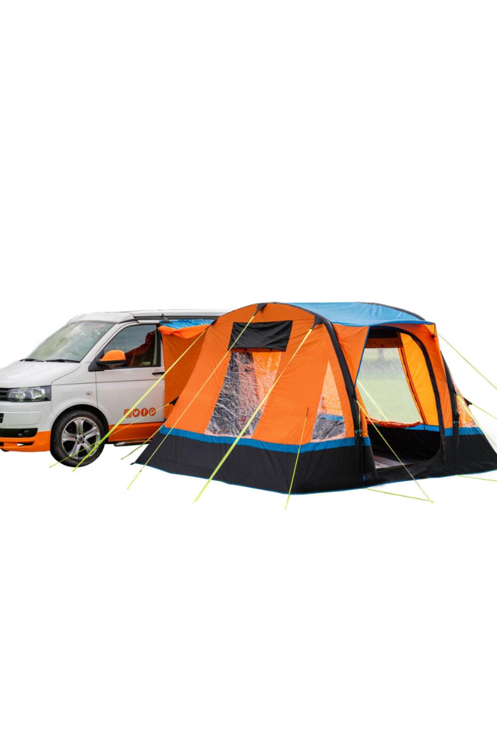 OLPRO Cubo Breeze v2 Campervan Awning - Orange & Black
