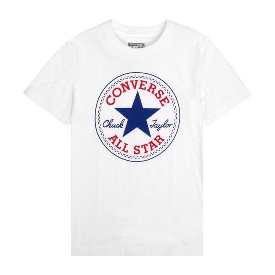 Maglia a Maniche Corte Converse Chuck Taylor All Star Core Nero