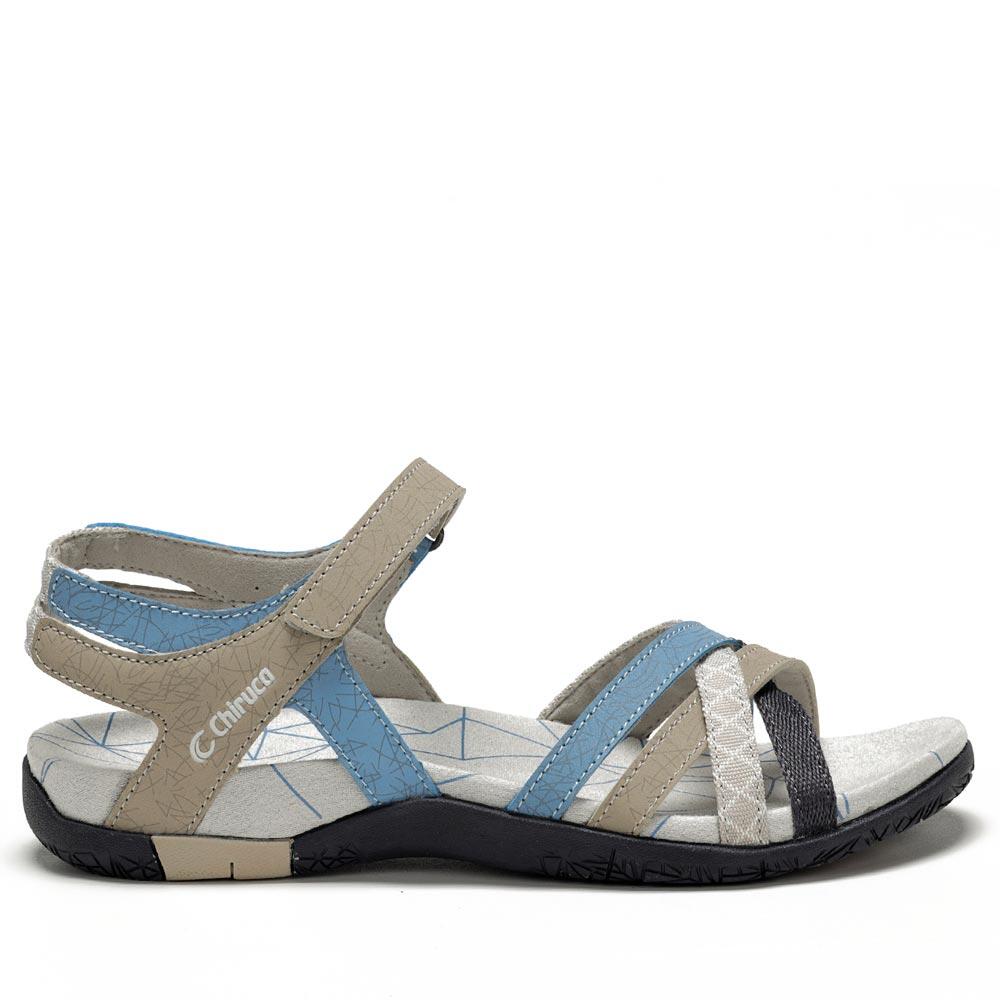Sandali Bassi Donna Chiruca Malibu 04 Beige 1/7