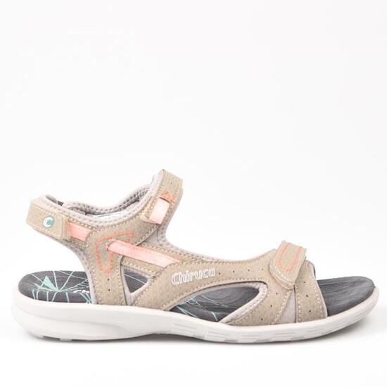 Sandales Plates Femme Chiruca Finisterre 04 Beige