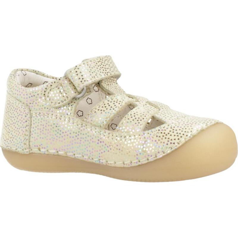 Sandalias Niña Kickers Sushy Marron Claro