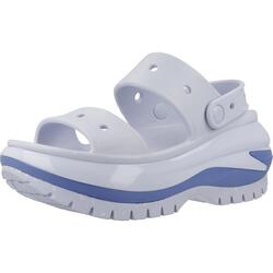 Chanclas Mujer Crocs Classic Mega Crush Sandal Azul