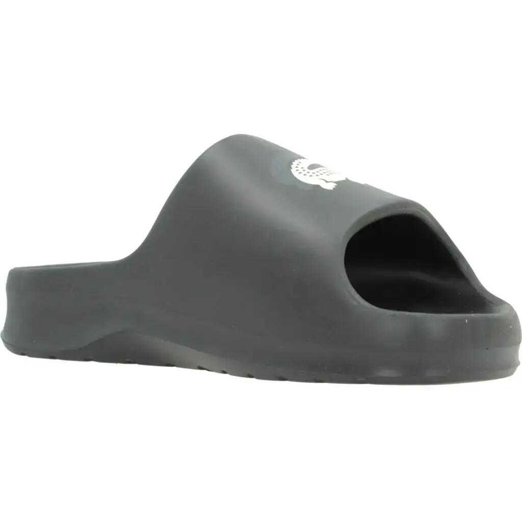 Tongs Lacoste Serve Slide 2.0 Noir/Blanc cassé 5/5