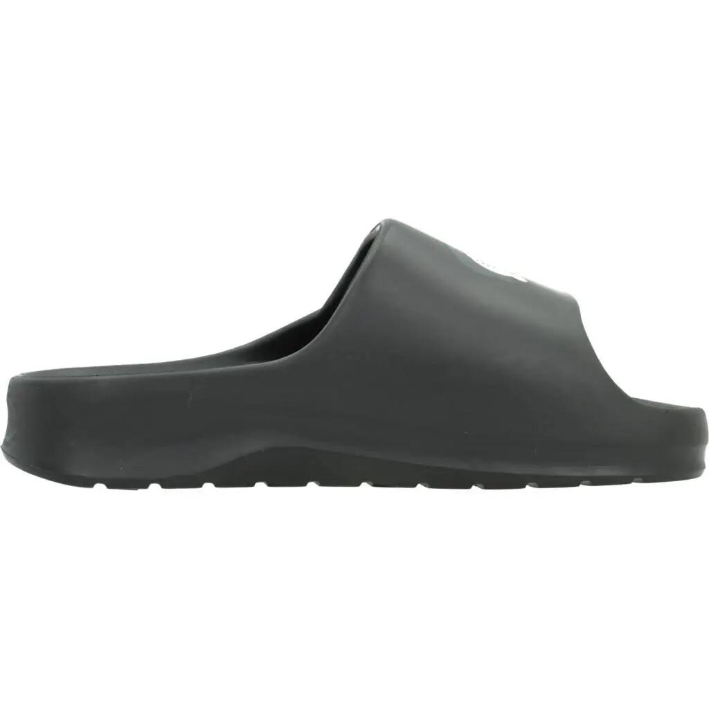 Tongs Lacoste Serve Slide 2.0 Noir/Blanc cassé 4/5