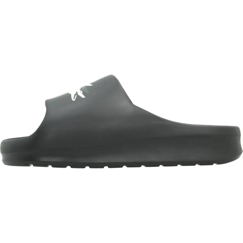 Tongs Lacoste Serve Slide 2.0 Noir/Blanc cassé 2/5