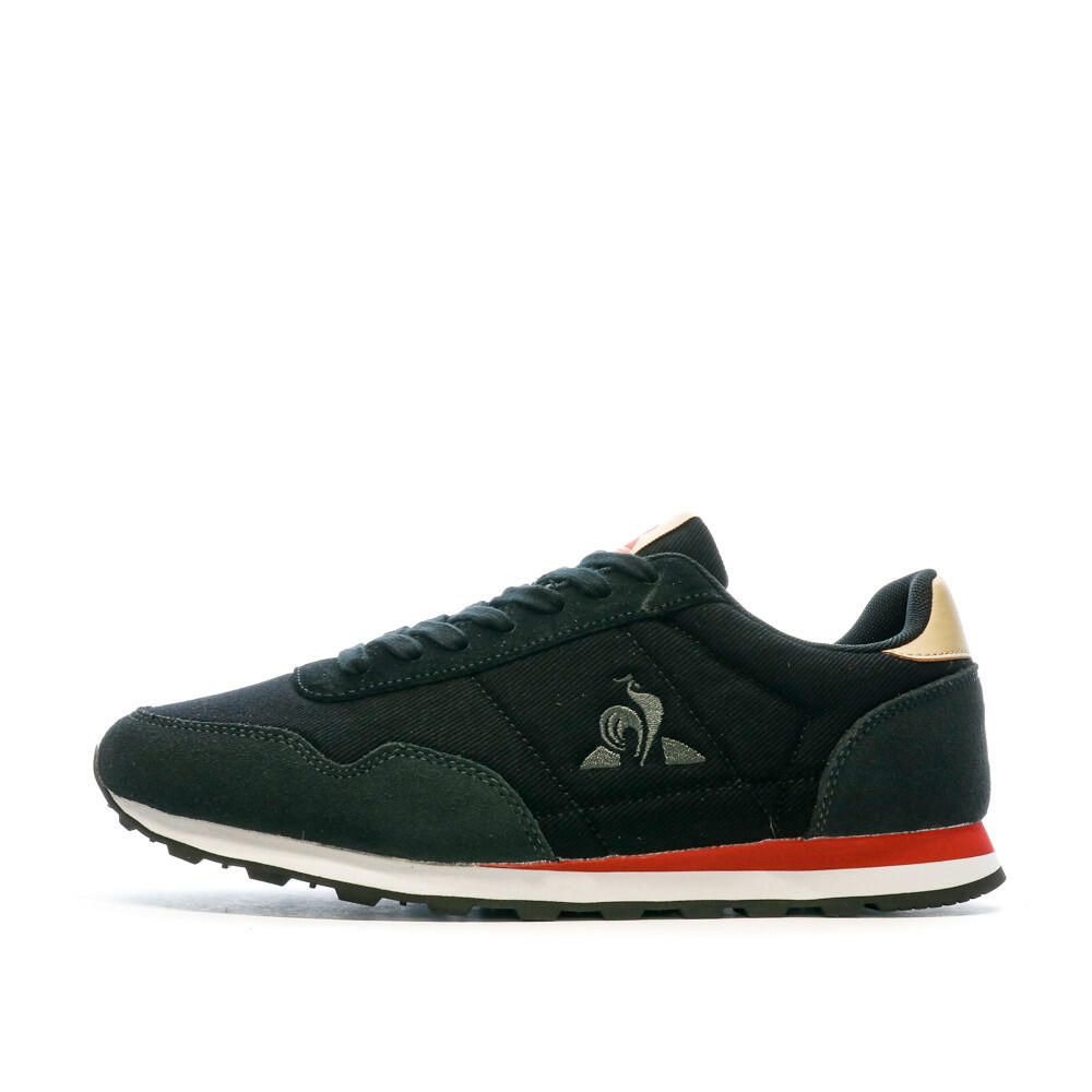 Men's Black Le Coq Sportif Astra Twill Trainers