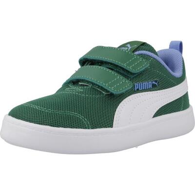 Zapatillas Deportivas Niños Puma COURTFLEX V2 MESH PS Verde