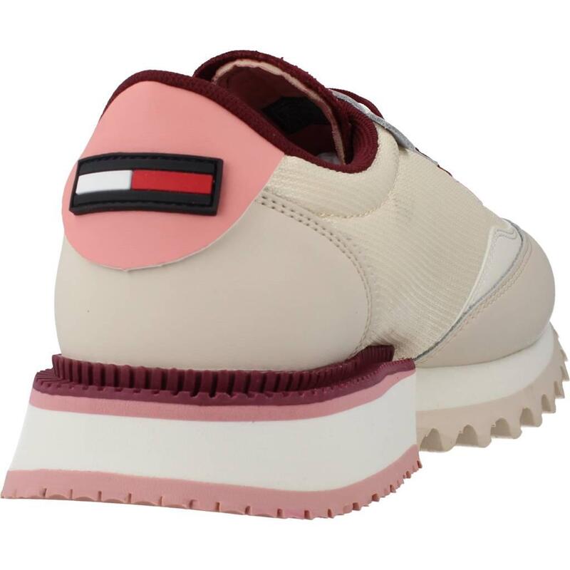 Zapatillas mujer Tommy Jeans Sneaker Cleat Beis