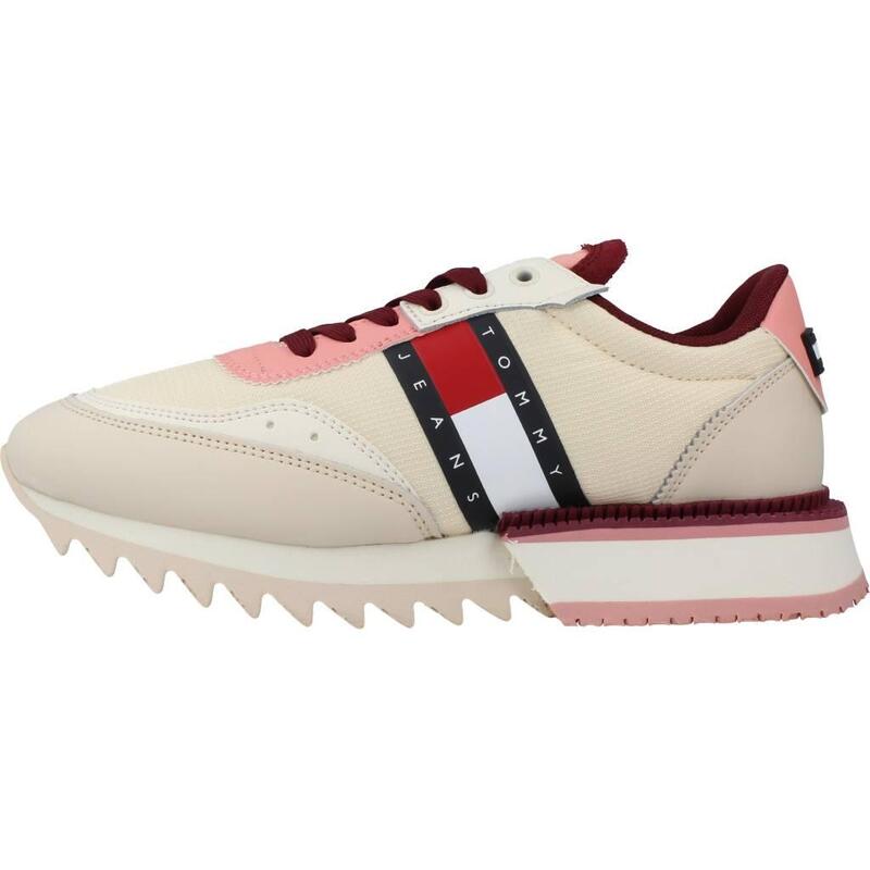 Zapatillas mujer Tommy Jeans Sneaker Cleat Beis