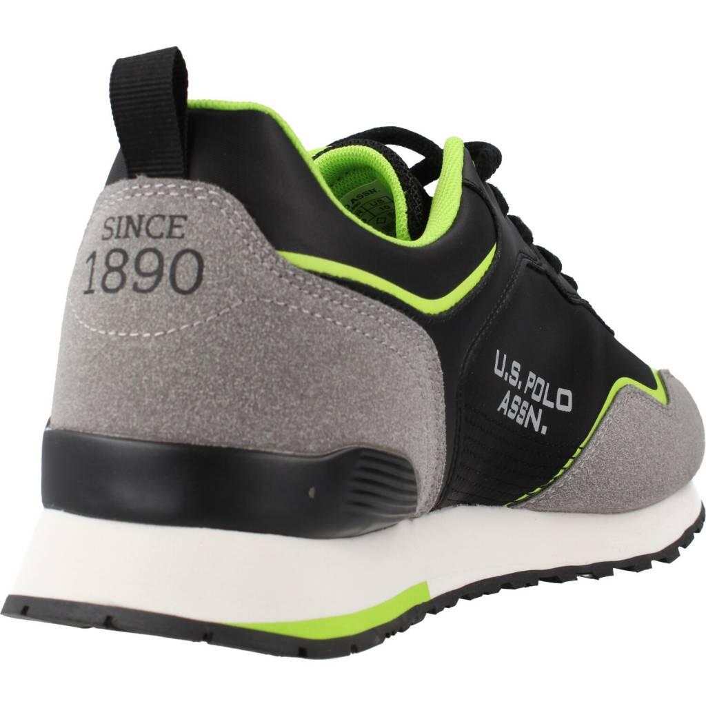 Ténis U.s. Polo Assn Modelo Tabry002m Cor Cinza 3/5