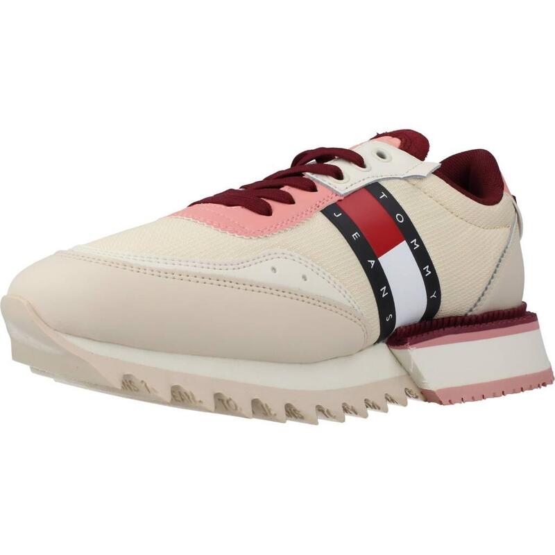 Zapatillas mujer Tommy Jeans Sneaker Cleat Beis