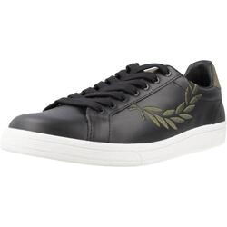 Zapatillas hombre Fred Perry Leather/branded Negro