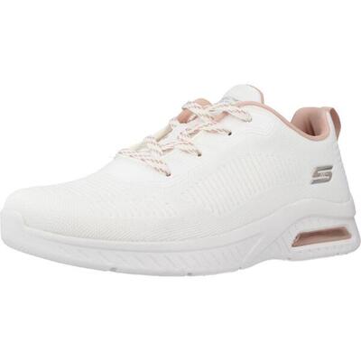 Zapatillas mujer Skechers Bobs Squad Chaos Air Marron