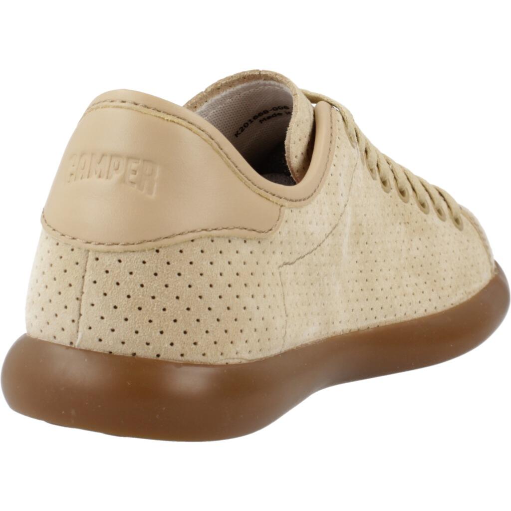 Baskets Camper Modèle Summer Perforated Botij Couleur Brun Clair 3/5