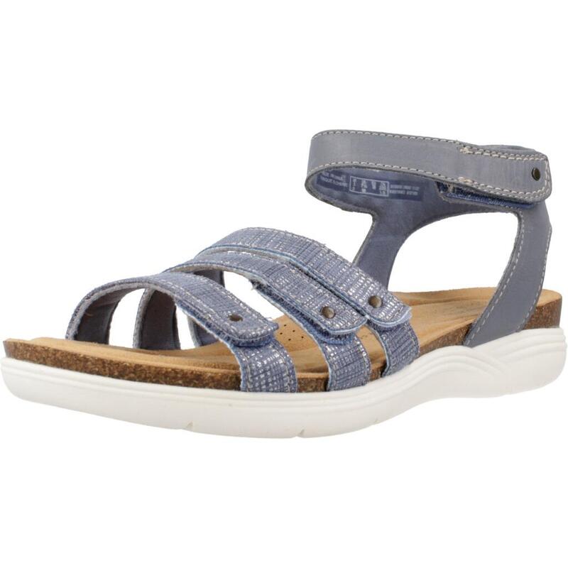 Sandalias Mujer Clarks April Dove Azul