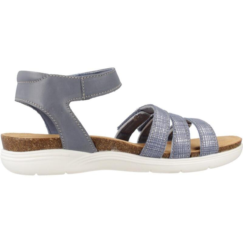 Sandalias Mujer Clarks April Dove Azul