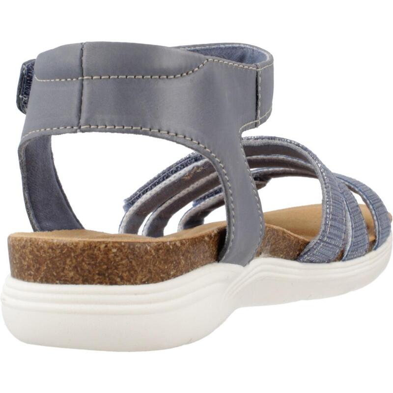 Sandalias Mujer Clarks April Dove Azul