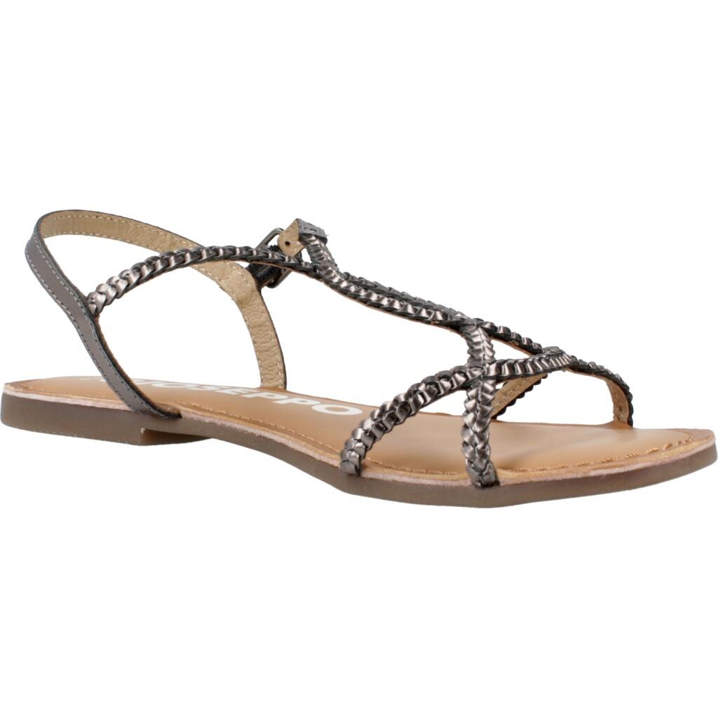 Sandalen Gioseppo Model Nioaque Kleur Zilver 5/5