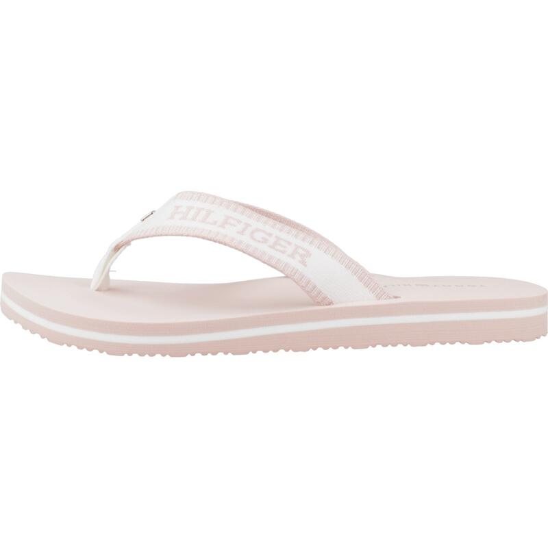 Chanclas Mujer Tommy Hilfiger Fw0fw07859 Rosa