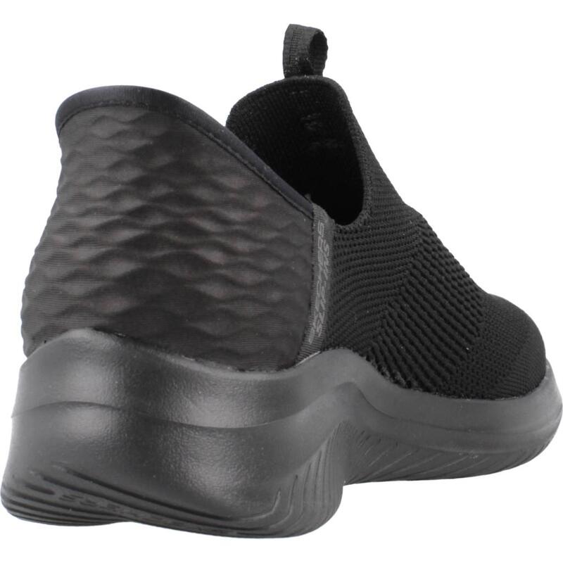 Zapatillas mujer Skechers Slip-ins Ultra Flex 3.0 Cozy Streak Negro