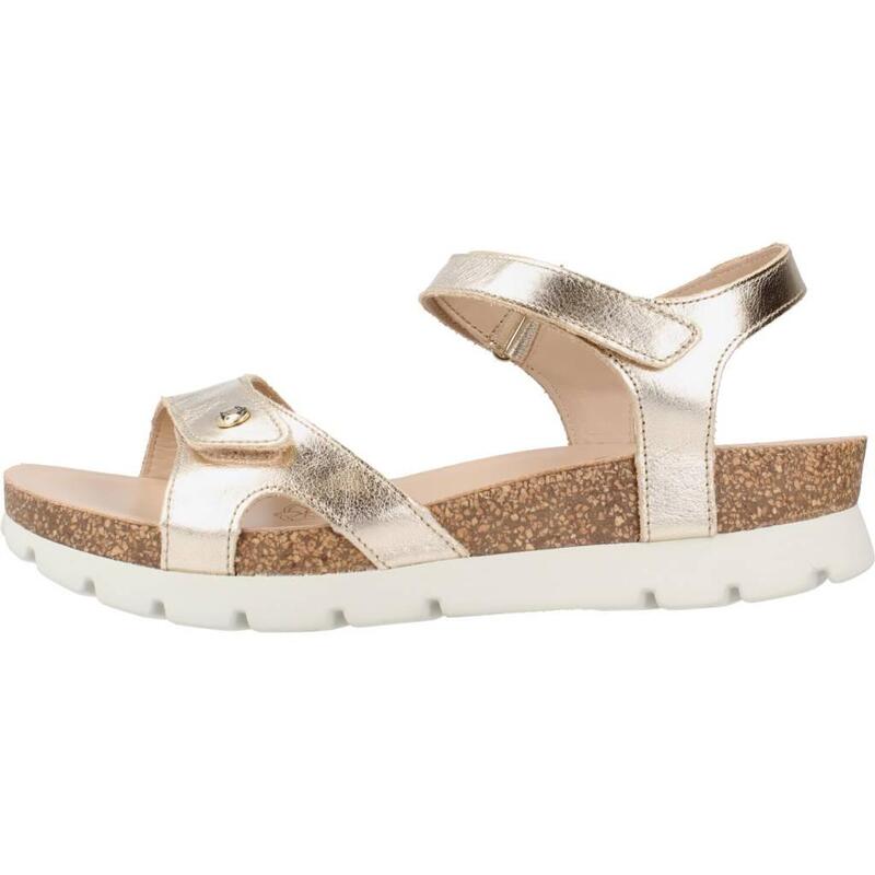 Sandalias Mujer Panama Jack Sulia Shine B3 Oro