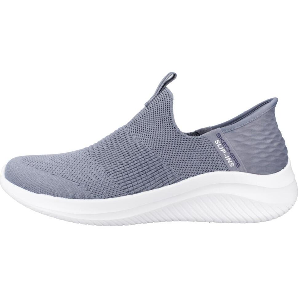 Kapcie SKECHERS SLIP-INS ULTRA FLEX 3.0 COZY STREAK Niebieski