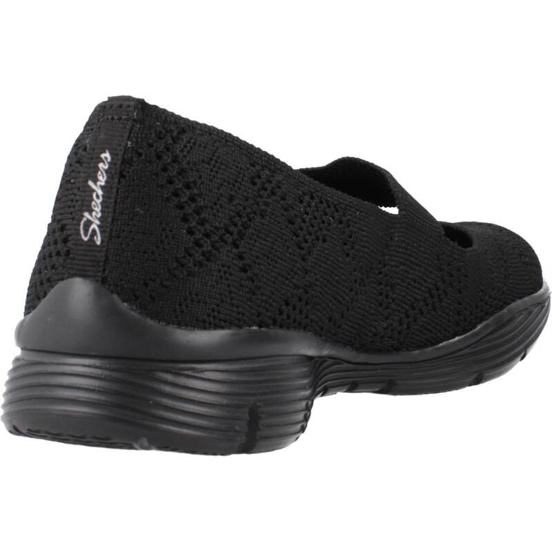 Zapatillas mujer Skechers Seager - Casual Party Negro