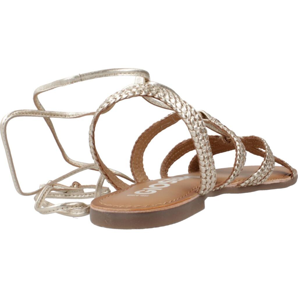 Sandales Gioseppo Modèle Darney Couleur D´or 3/5