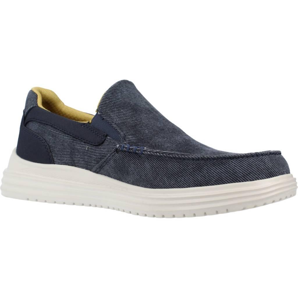 Ténis Skechers Modelo Proven - Moc Cor Azul 5/5
