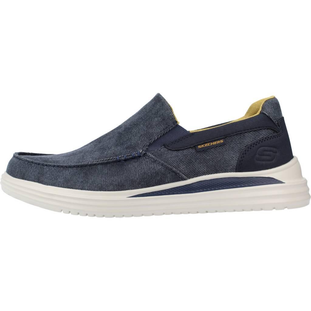 Ténis Skechers Modelo Proven - Moc Cor Azul 2/5