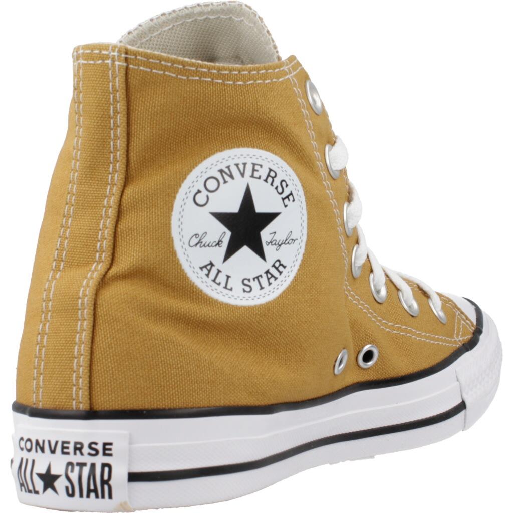 Baskets Converse Modèle Chuck Taylor All Star Hi Couleur Marron 3/5
