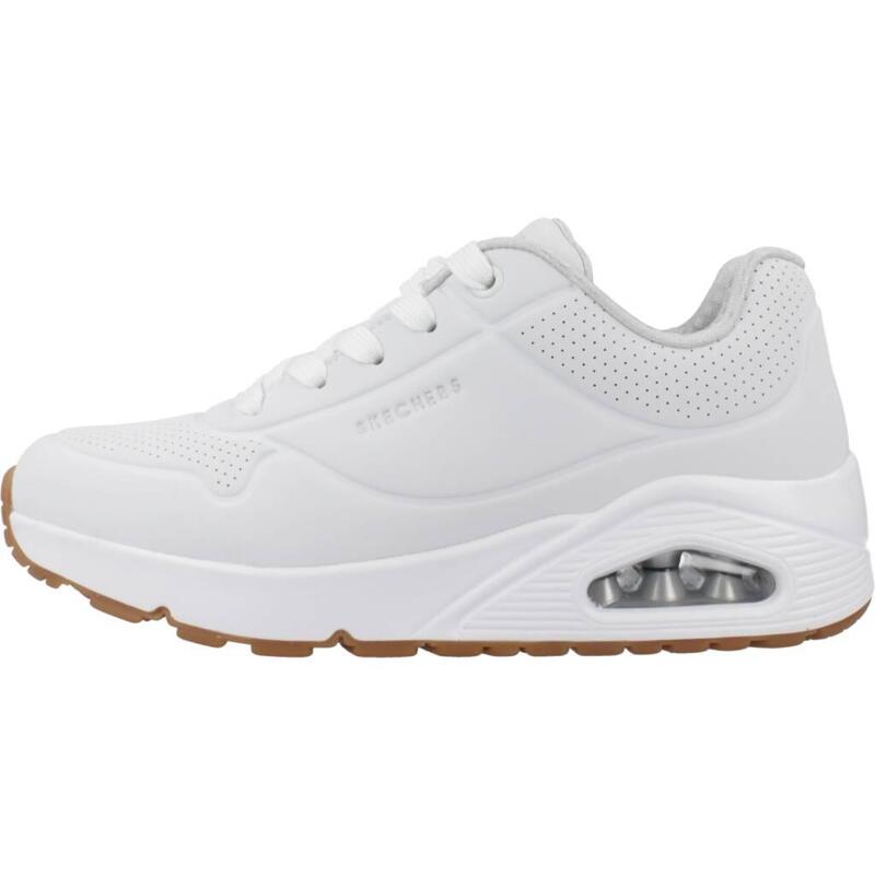 Zapatillas niña Skechers Uno - Stand On Air Blanco