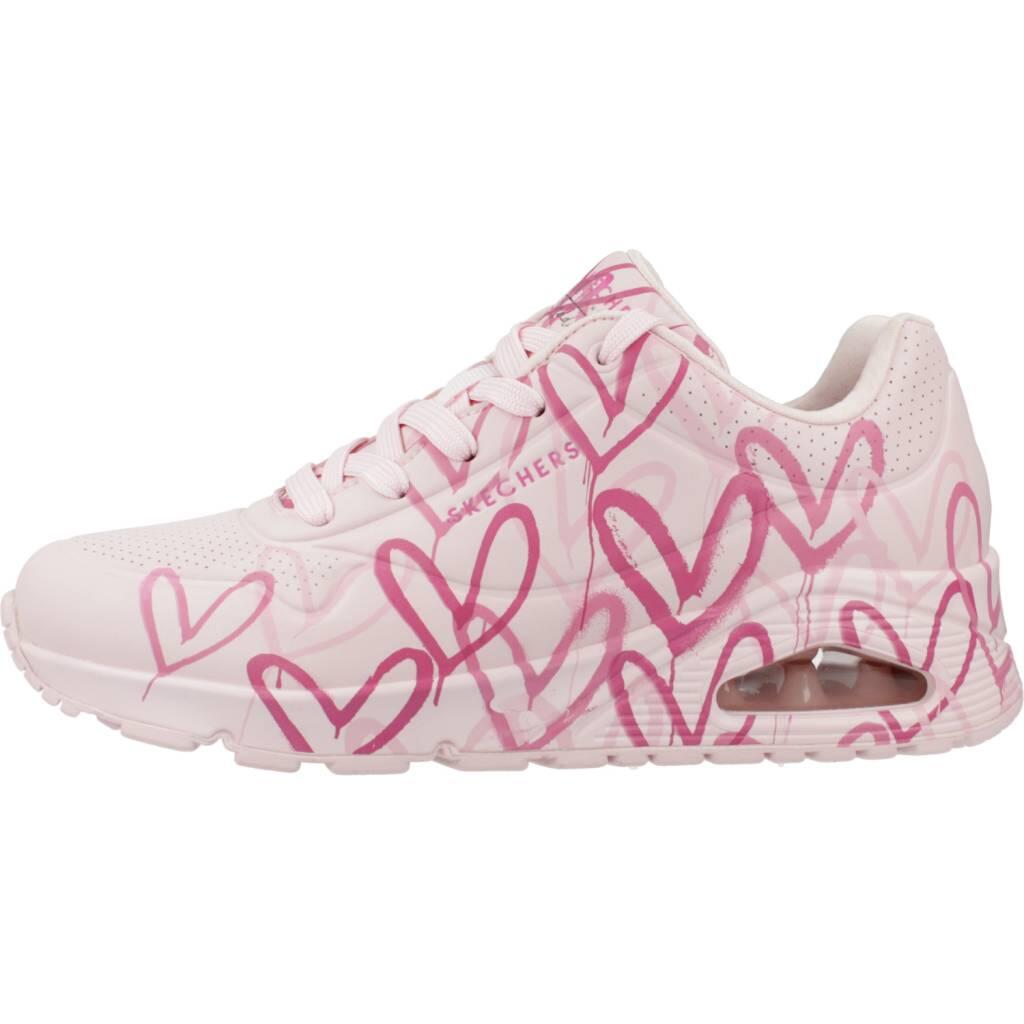 Sneakers Skechers Model Uno-spread The Love Kleur Roze 2/5