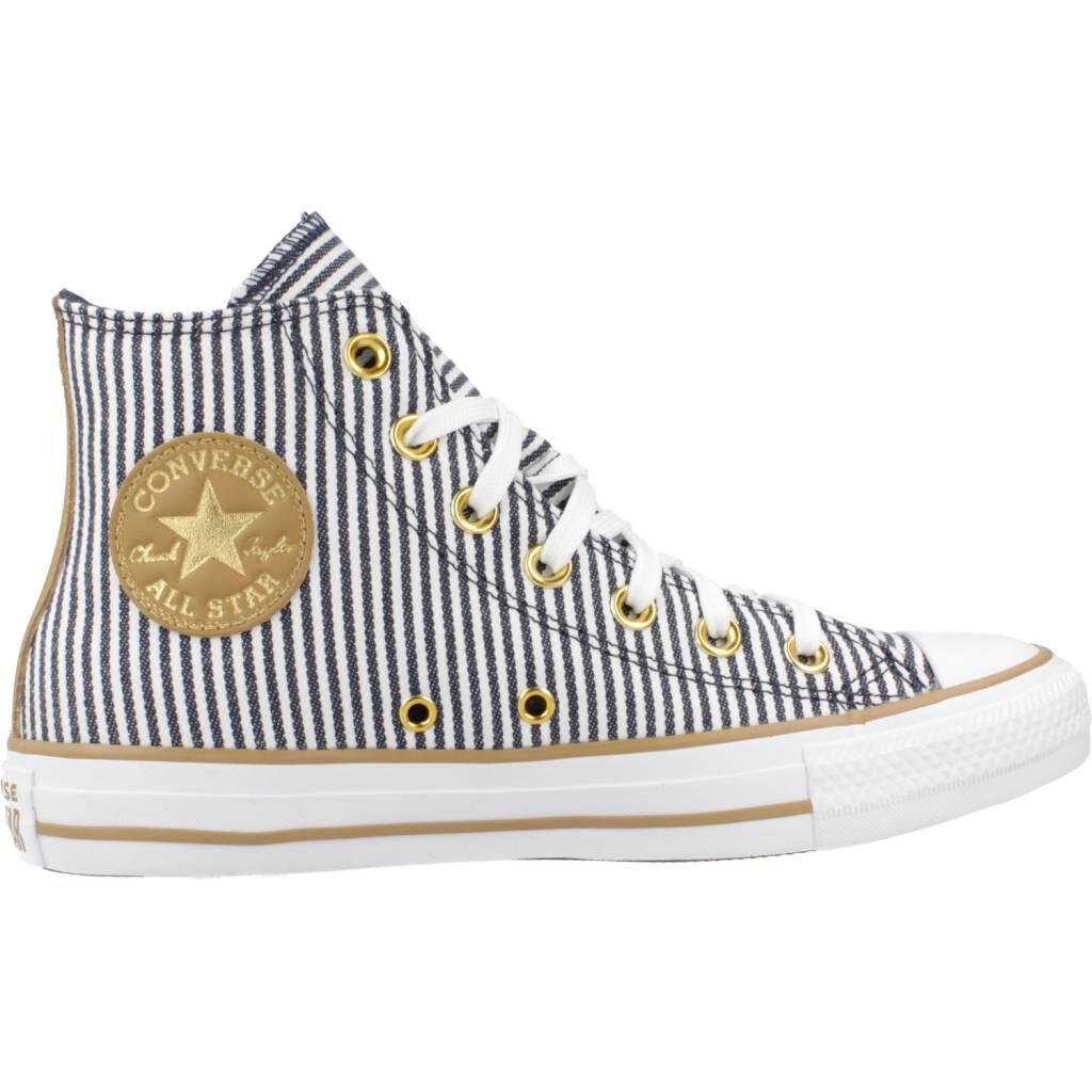 Zapatillas mujer Converse Chuck Taylor All Star  Hi Azul 4/5