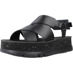 Sandalias Mujer Camper Oruga Negro