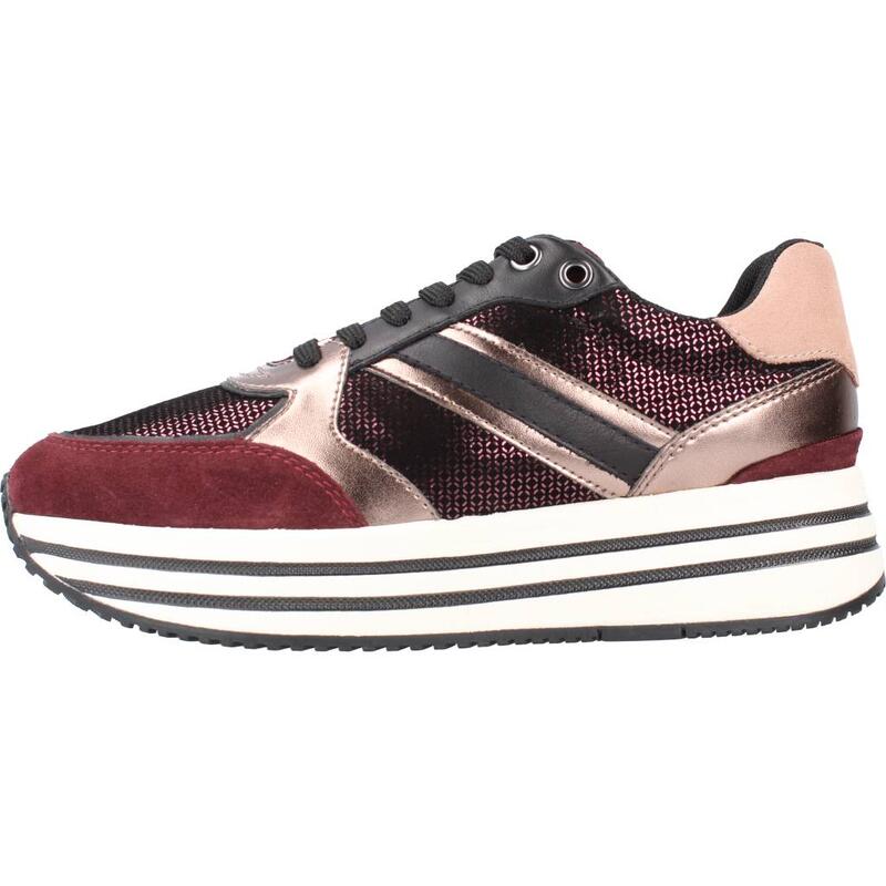 Zapatillas mujer Geox D Kency B Burdeos