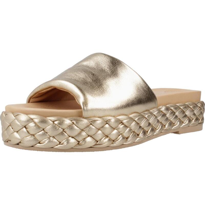 Sandalias Mujer Unisa Ebert Lmt Oro