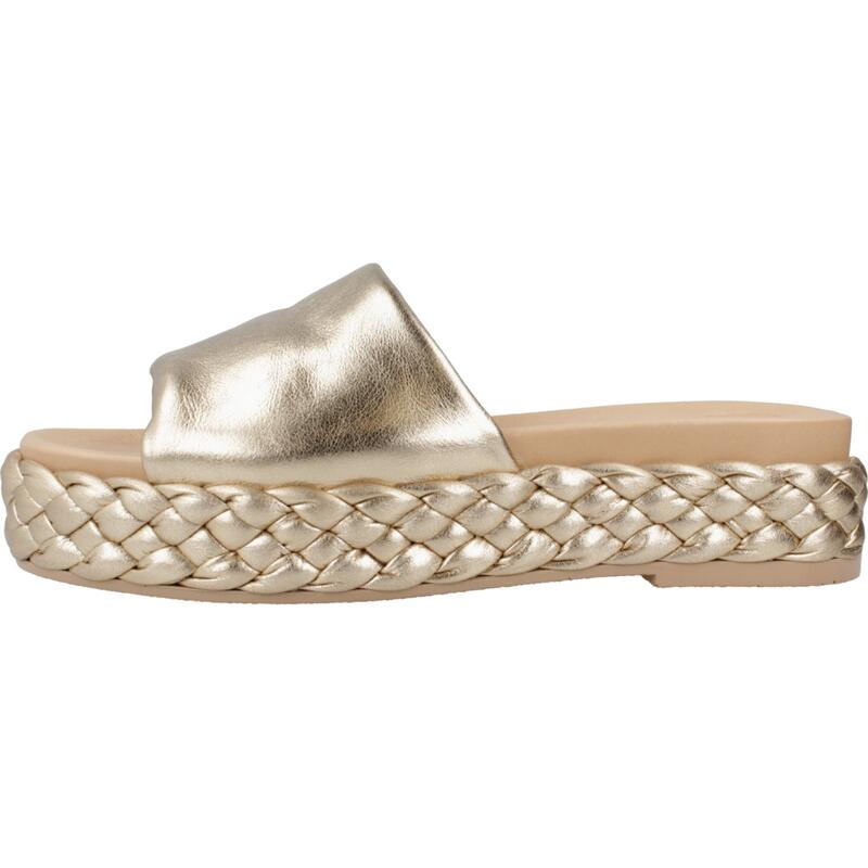 Sandalias Mujer Unisa Ebert Lmt Oro