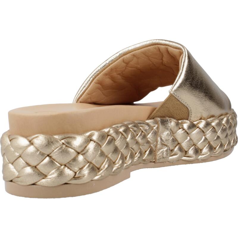 Sandalias Mujer Unisa Ebert Lmt Oro