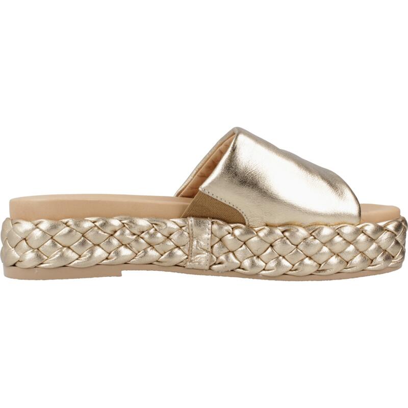 Sandalias Mujer Unisa Ebert Lmt Oro